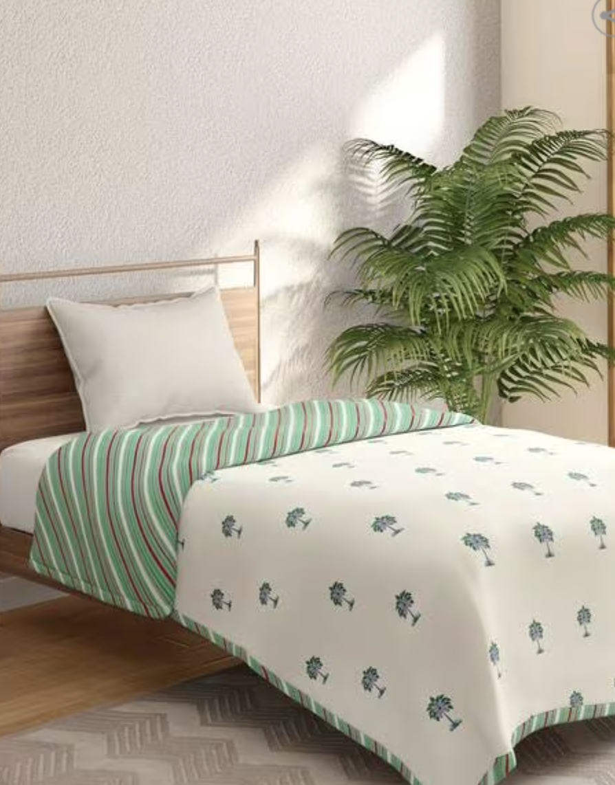 Printed Single Bed Dohar